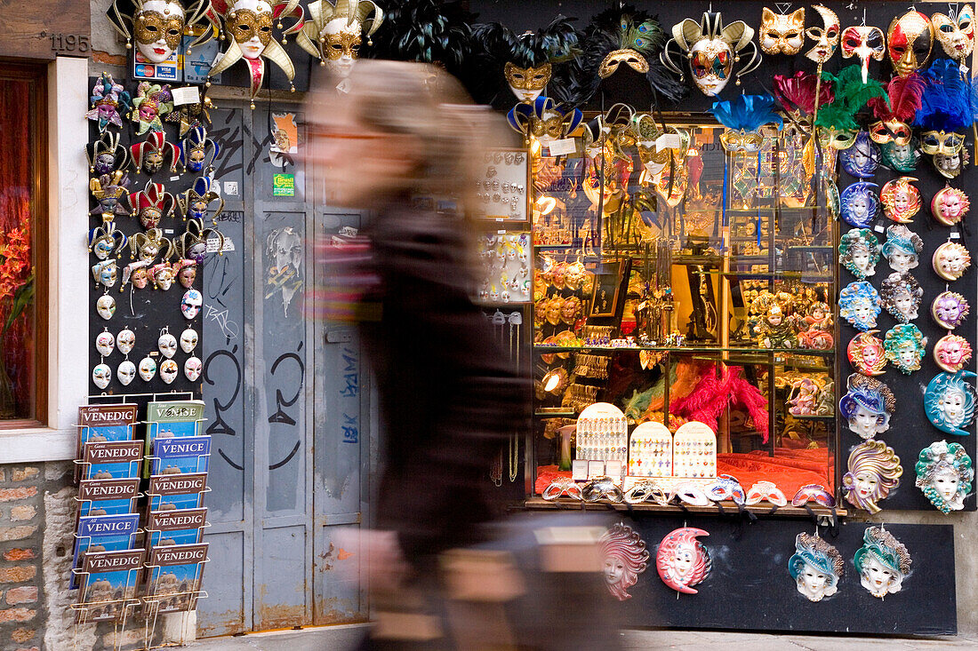 Mask shop, Venice, Veneto, Italy