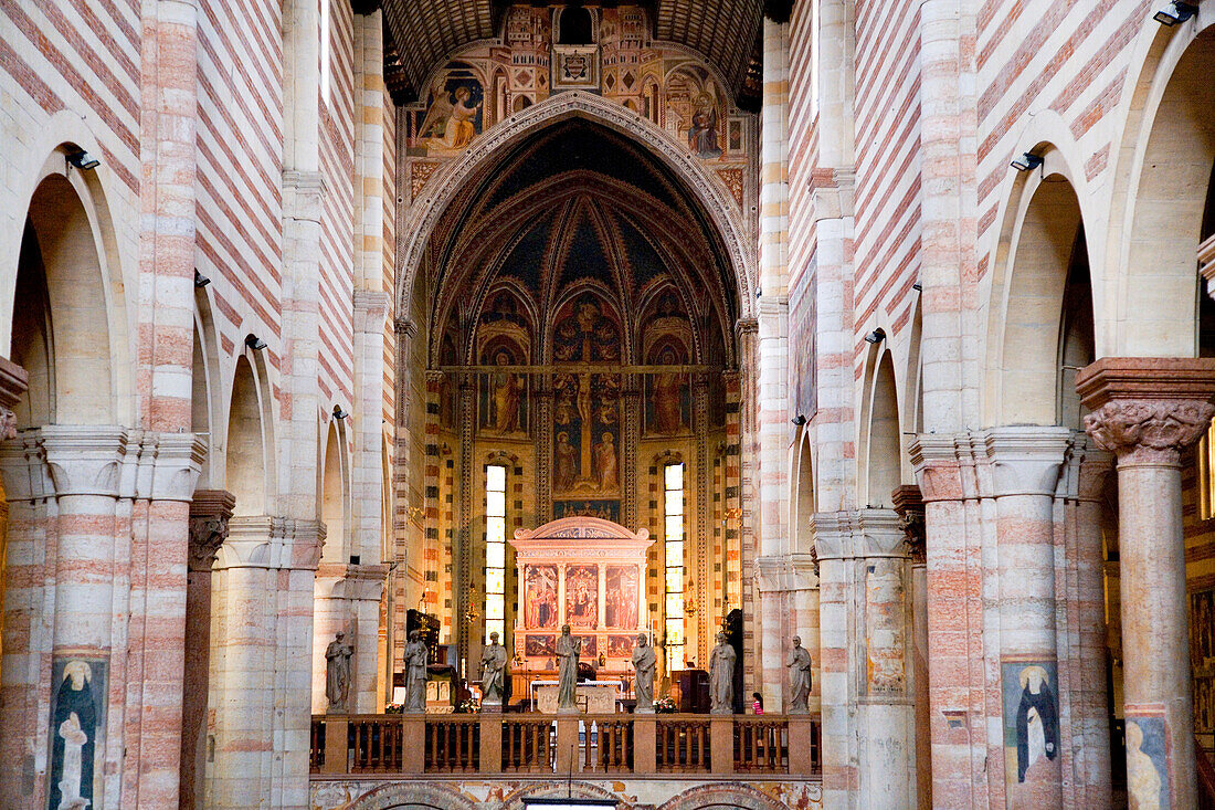 San Zeno Basilica, Verona, Veneto, Italy