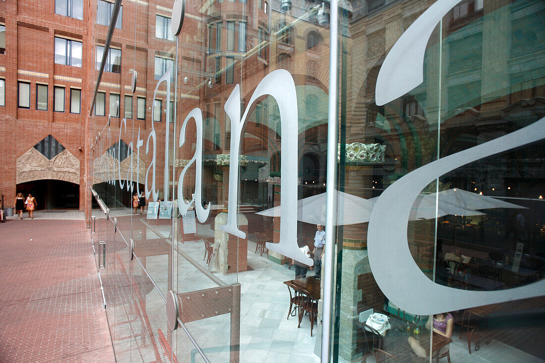 Palau de la Musica Catalana, Barcelona, Katalonien, Spanien