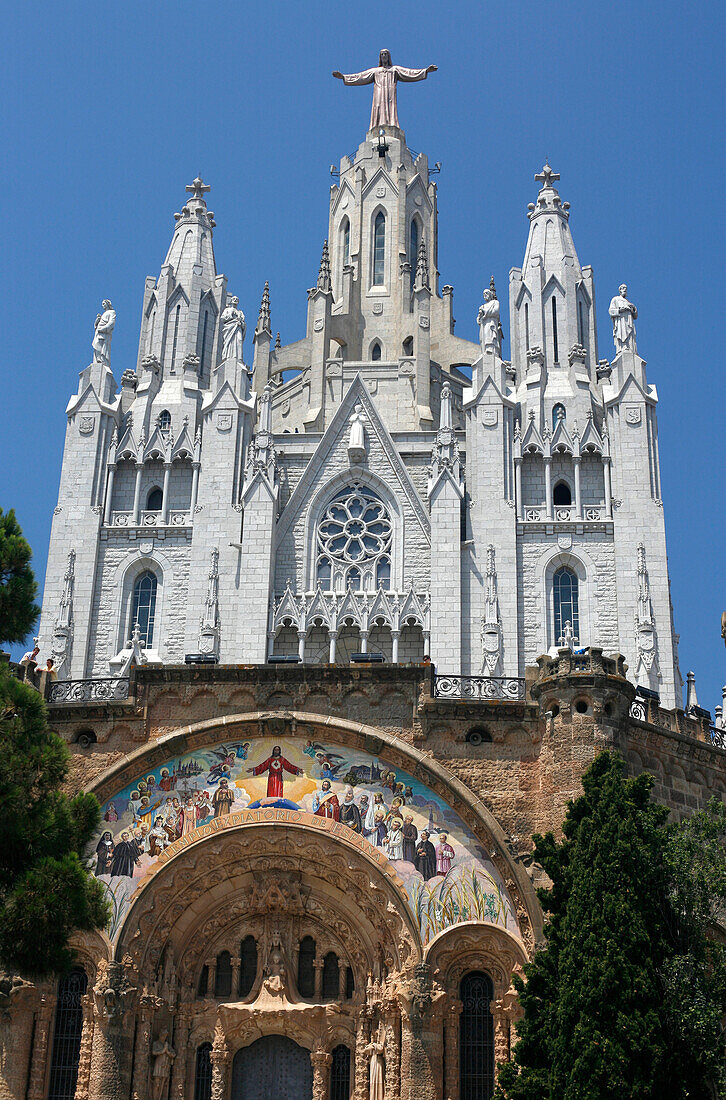 Sagrat Cor de Jesus de Tibidabo, Barcelona, Catalonia, Spain