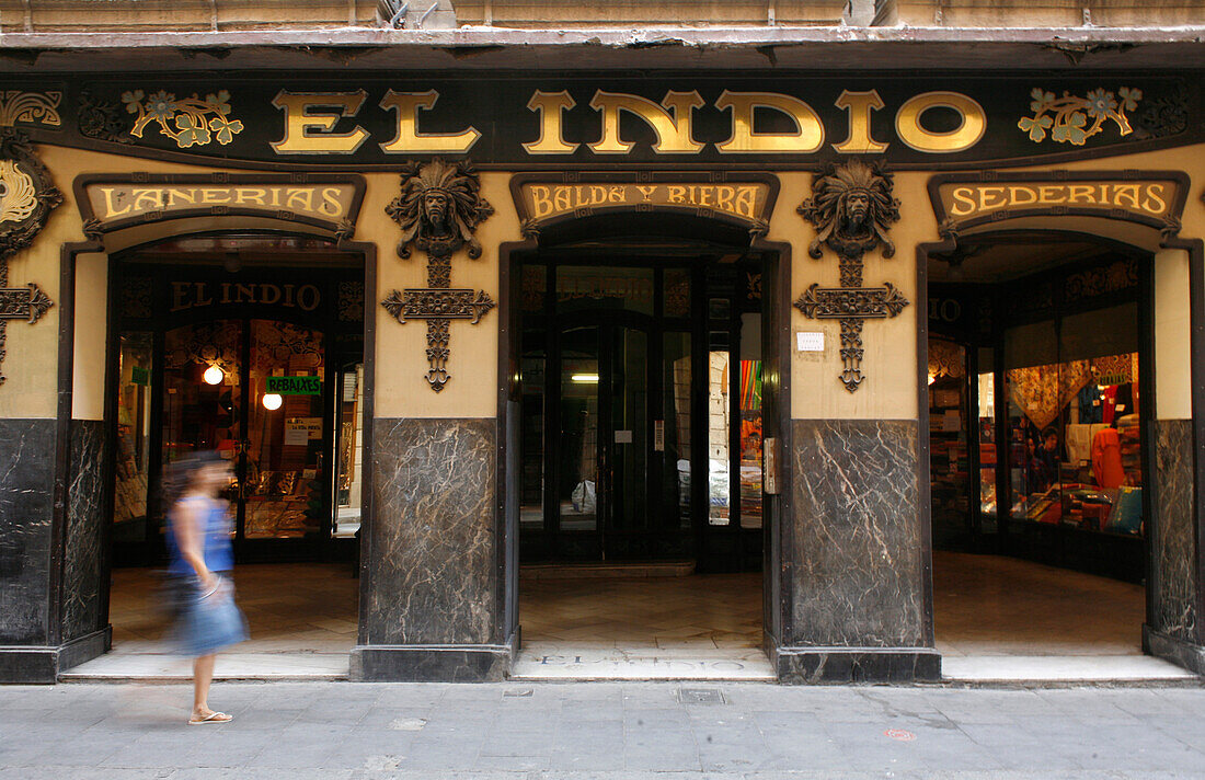 Restaurant El Indio, Raval, Barcelona, Catalonia, Spain