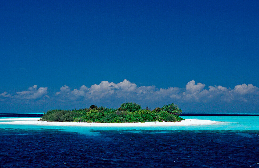 Malediveninsel, Malediven, Indischer Ozean, Meemu Atoll