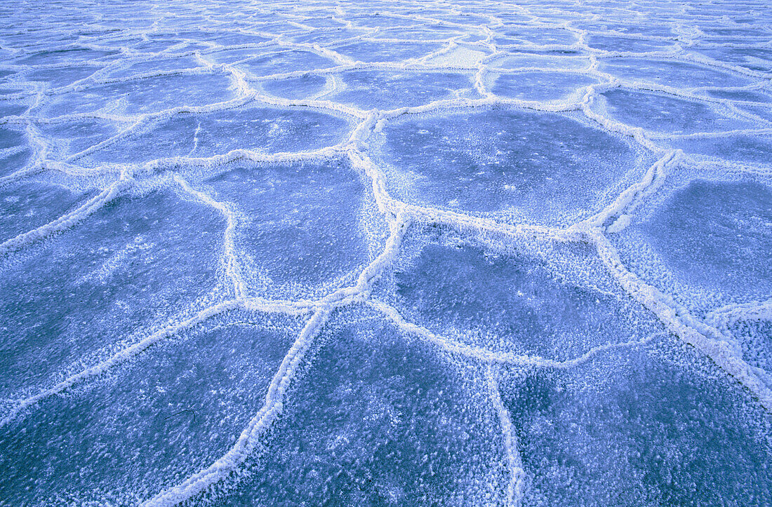 Saltlake in the Death Valley NP. California. USA