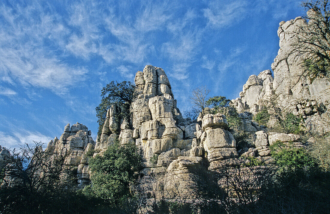 Torcal de Antequera Natural Park. Málaga province, Spain