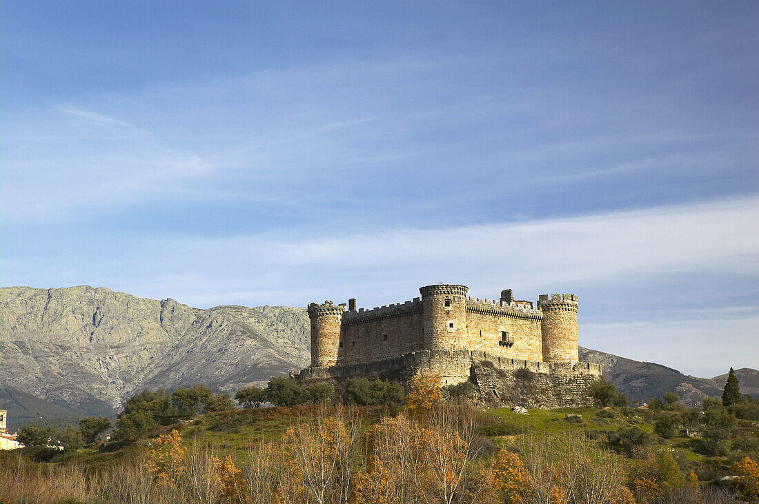 Castle, Mombeltrán. Ávila province, Castilla-León, Spain