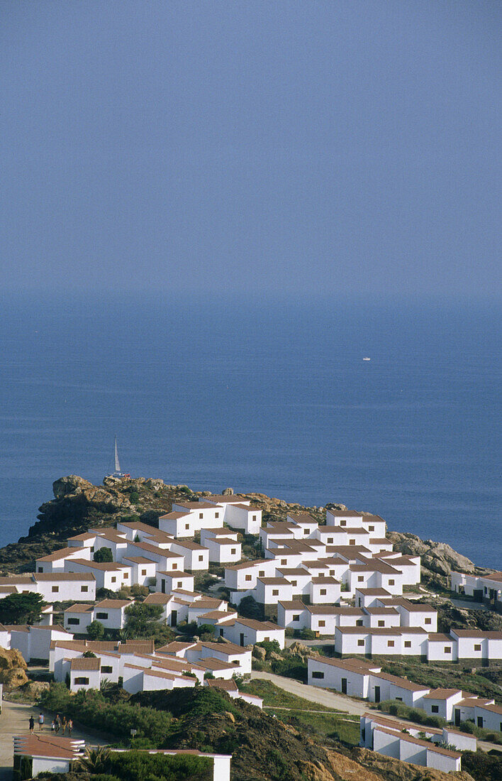 Bungalows, Cap de Creus. Costa Brava, Catalonia. Spain