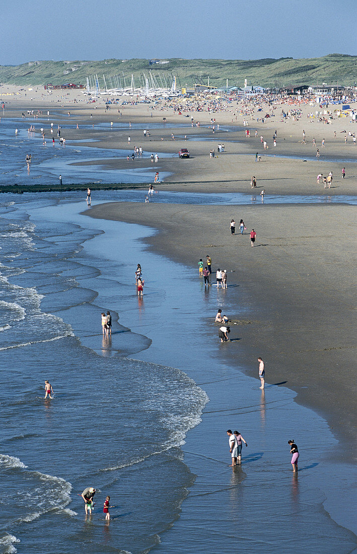 Scheveningen beach. Den Haag, Netherlands.