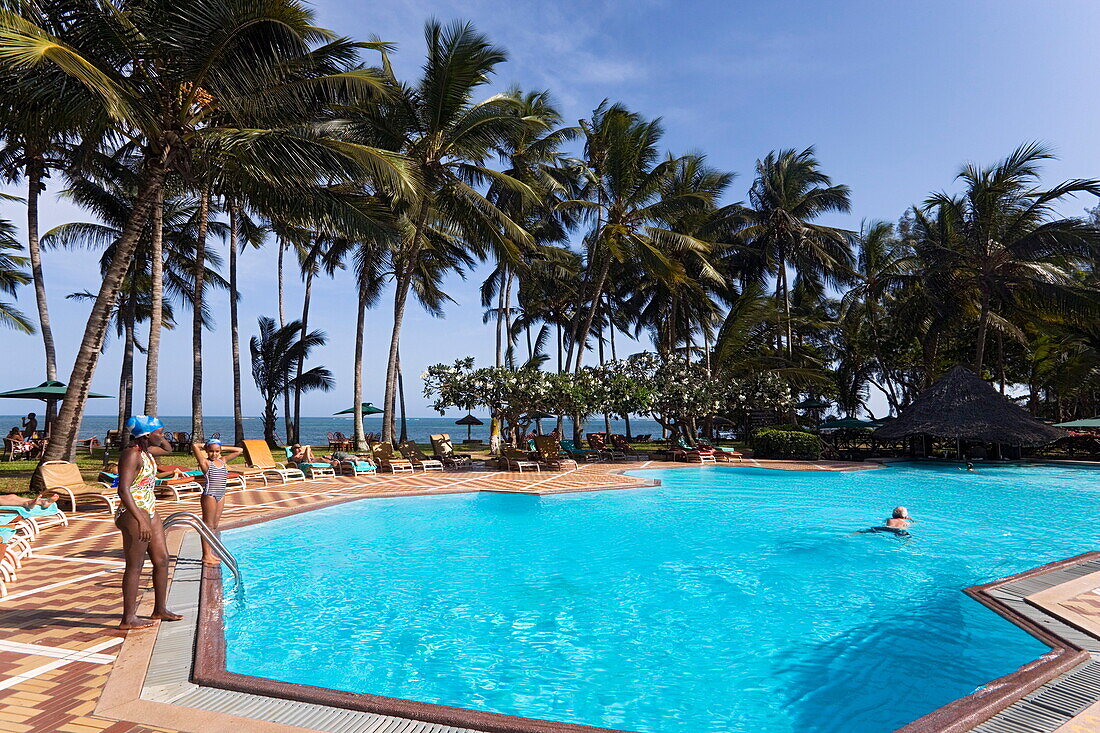 Swimming Pool, Serena Beach Hotel and Spa, Shanzu Beach, Coast, Kenya