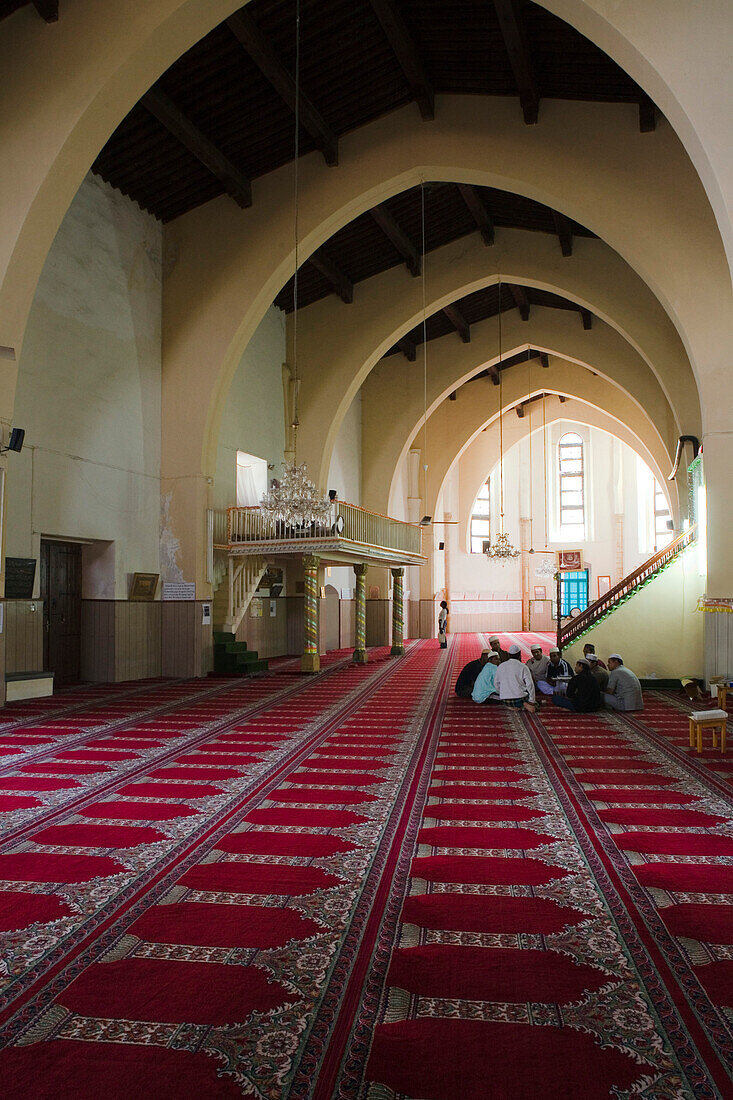 inside Omerye Mosque, Lefkosia, Nikosia, South Cyprus, Cyprus
