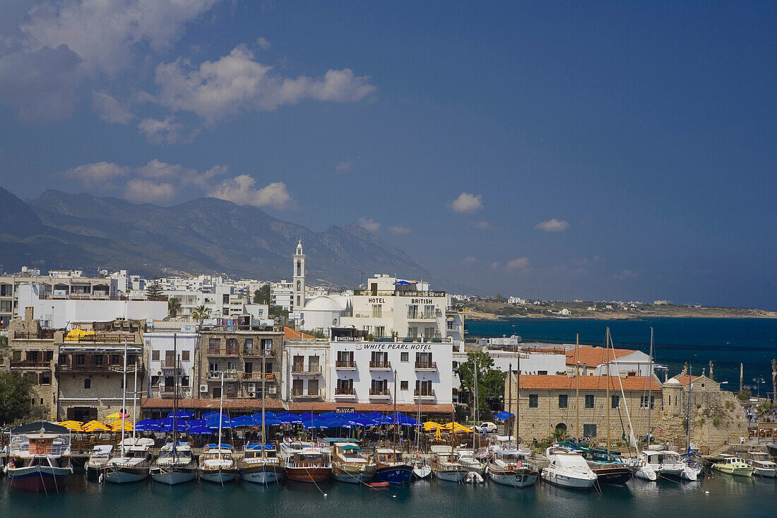 Hafen von Kyrenia, Kyrenia, Girne, Nordzypern, Zypern