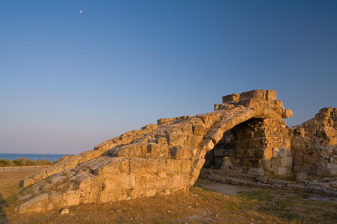 Ancient city ruins, Salamis ruins, Salamis, North Cyprus