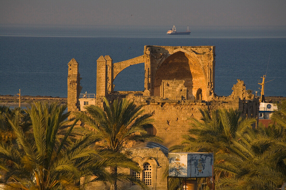 Ruins of a church, Agios Georgios of the Greeks, Famagusta, Gazimagusa, North Cyprus, Cyprus