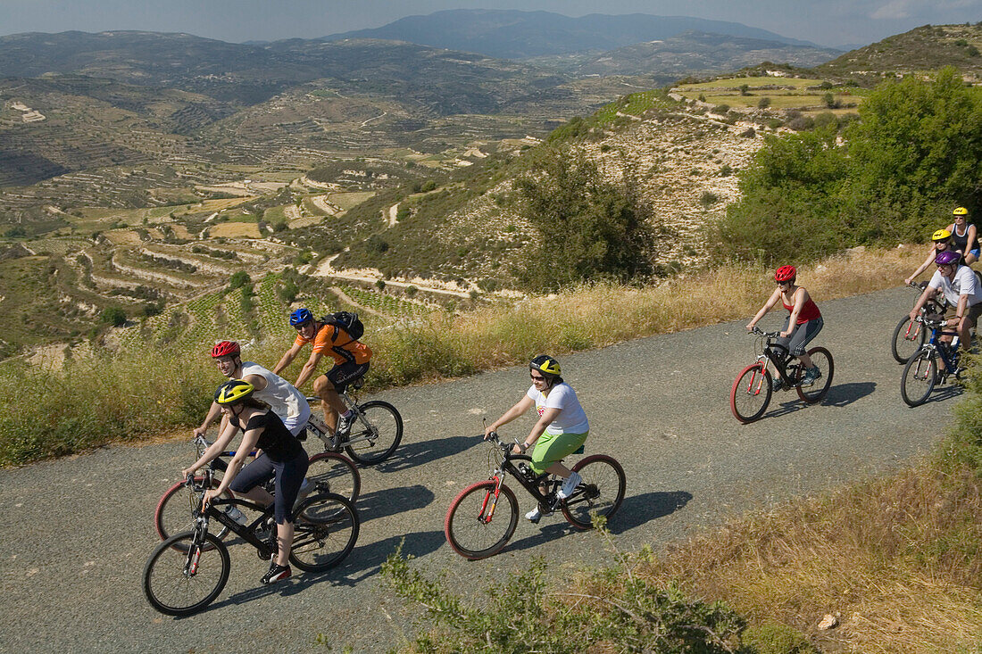Mountainbike Tour, Fahrrad Tour mit Thomas Wegmueller, Anogyra, bei Lemesos, bei Limassol, Südzypern, Zypern