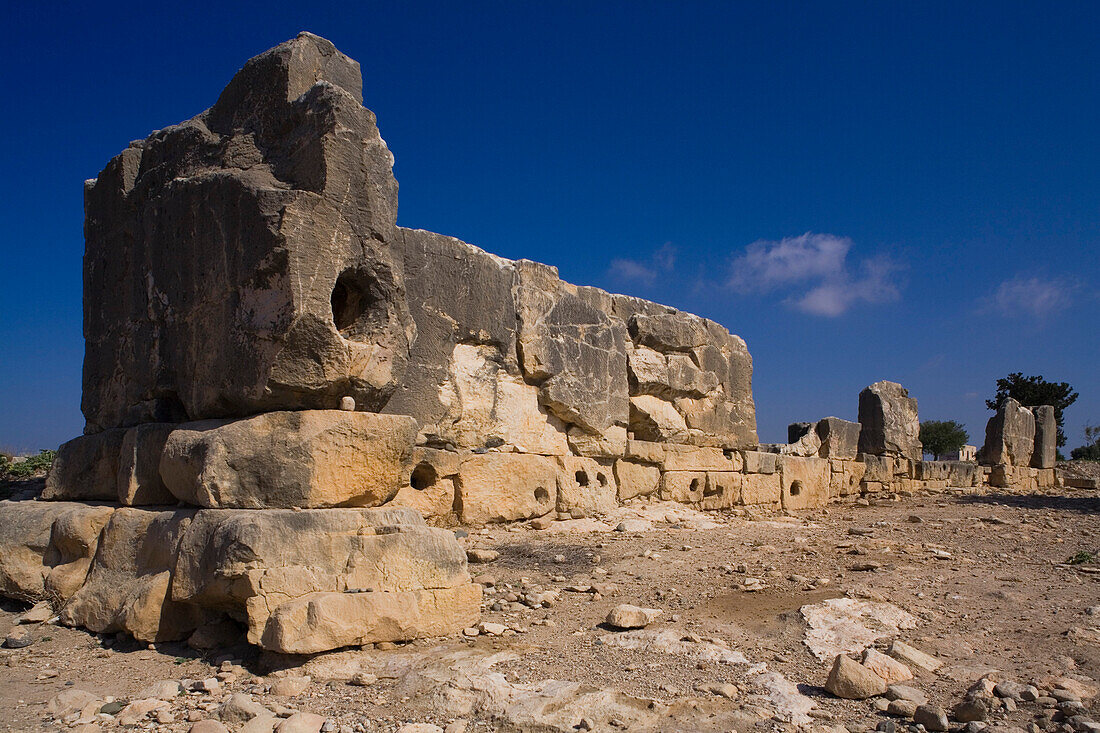 Tempel der Aphrodite, Kouklia, Palaia Pafos, Paphos, Südzypern, Zypern