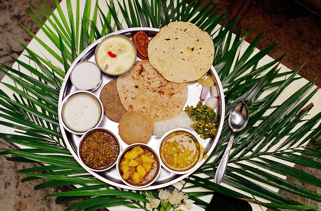 Indian Vegetable Thali , India