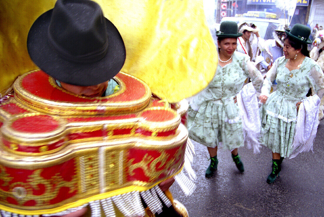 Local festival. La Paz. Bolivia