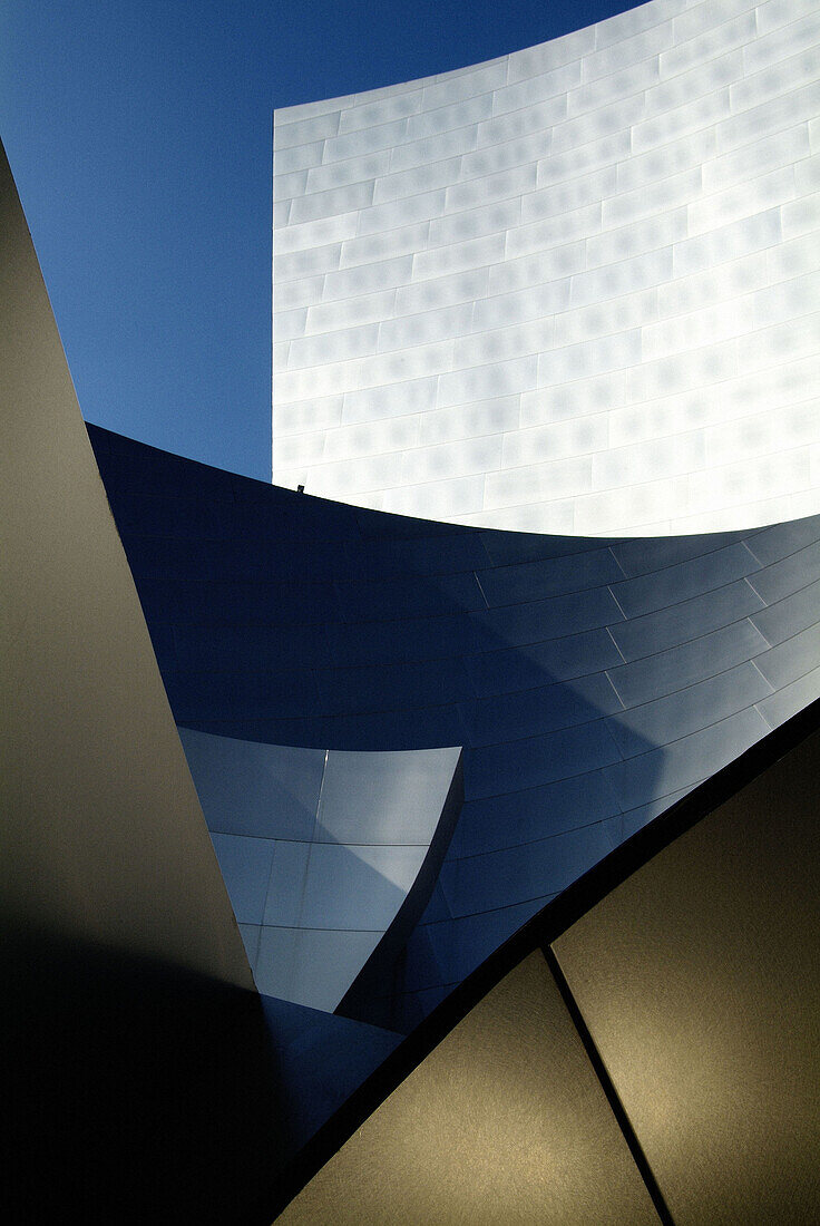 Walt Disney Concert Hall. Frank Gehry, architect. Los Angeles, California. USA.