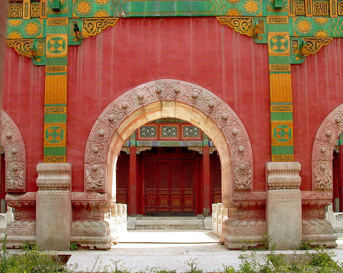 Detail, Beihai Park. Beijing. China