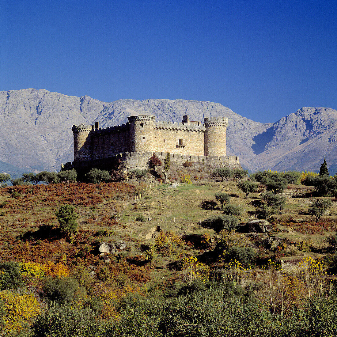 Castle, Mombeltrán. Ávila province. Spain