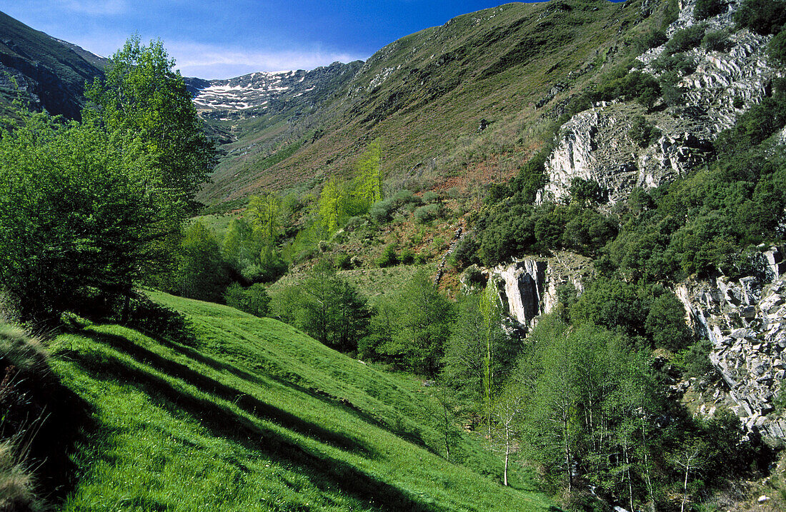 Valle del Silencio close to the town of Santiago de Peñalba. León province. Spain