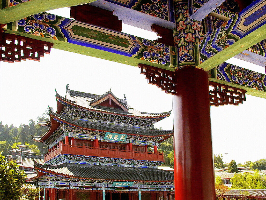 Mu Klan house, old town of Lijiang. Yunnan province, China