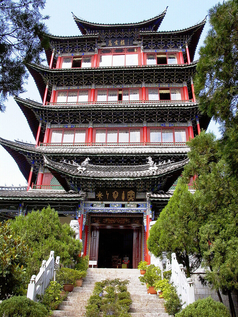 Wang Pu tower. Lijiang. Yunnan province, China