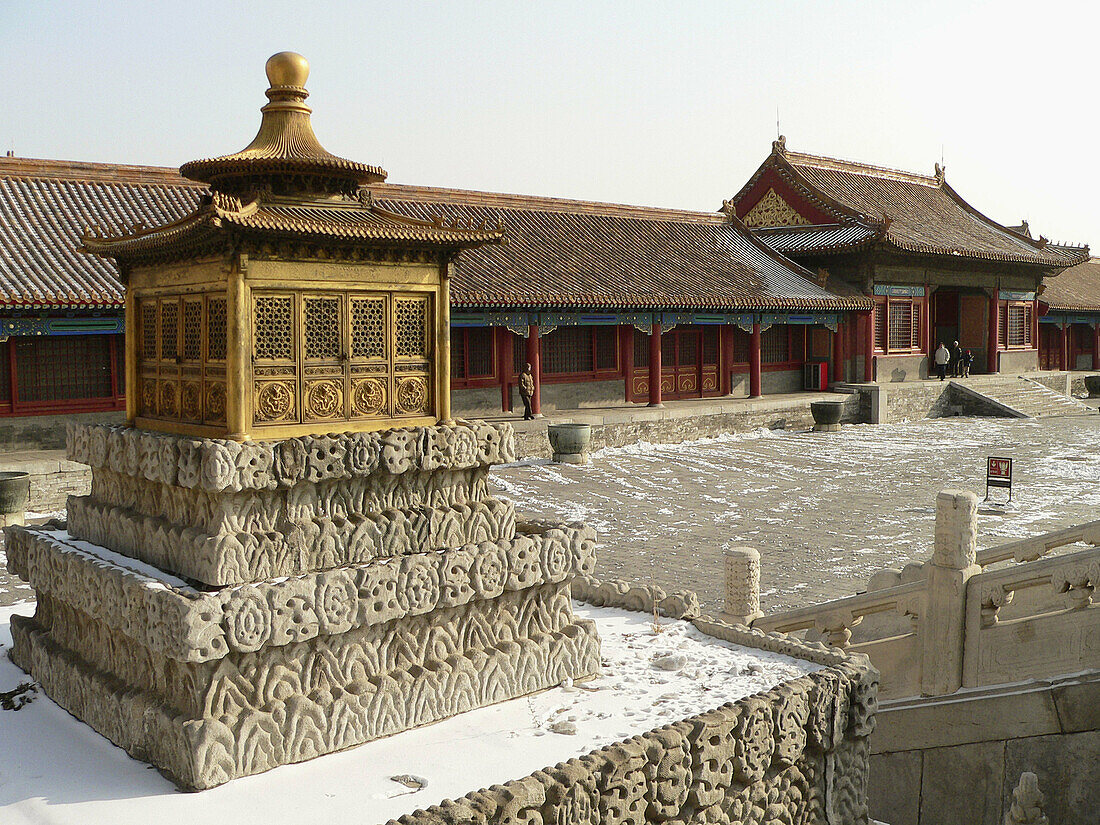 The Forbidden City in Winter. Beijing. P.R. of China