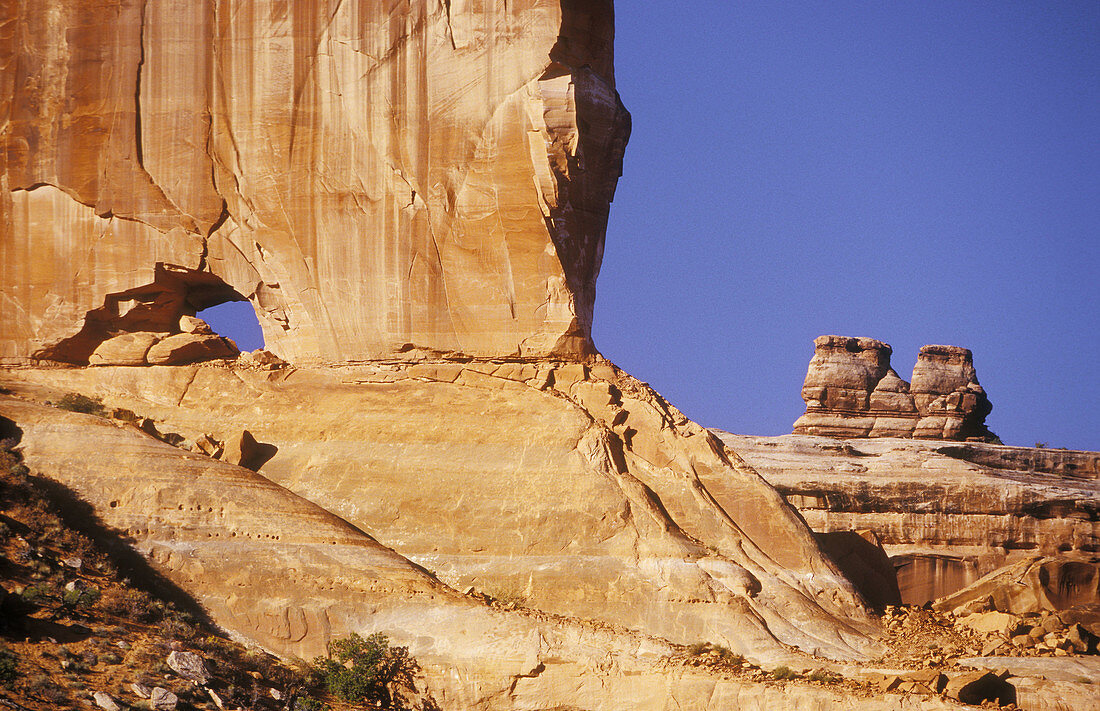 Courthouse Towers. Arches National Park. Utah. USA