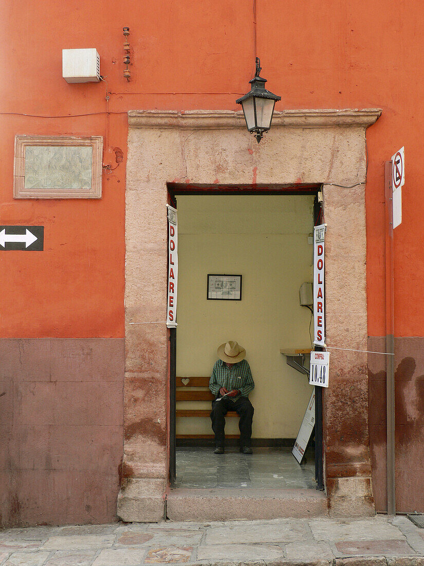 Currency Exchange Office, San Miguel de Allende. Guanajuato, Mexico