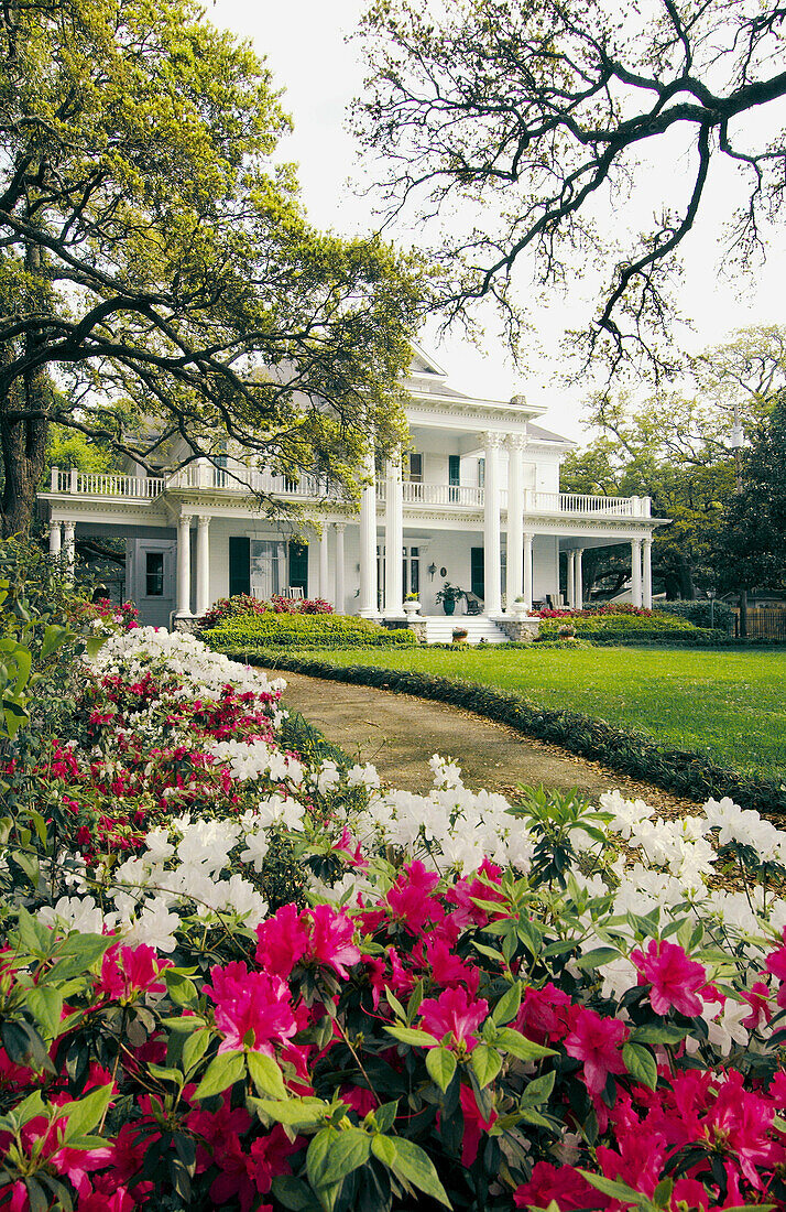 Antebellum home on Beach Blvd. in Biloxi, Mississippi, USA