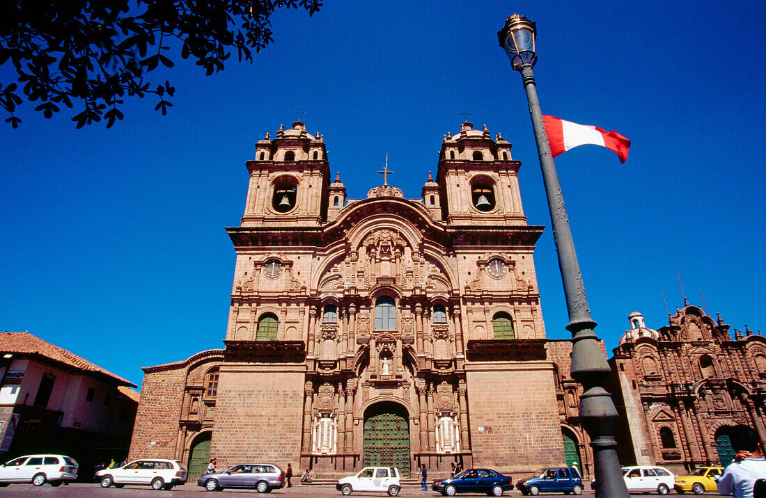 Iglesia de la Compañía de Jesús auf der Plaza de Armas. Cuzco. Peru