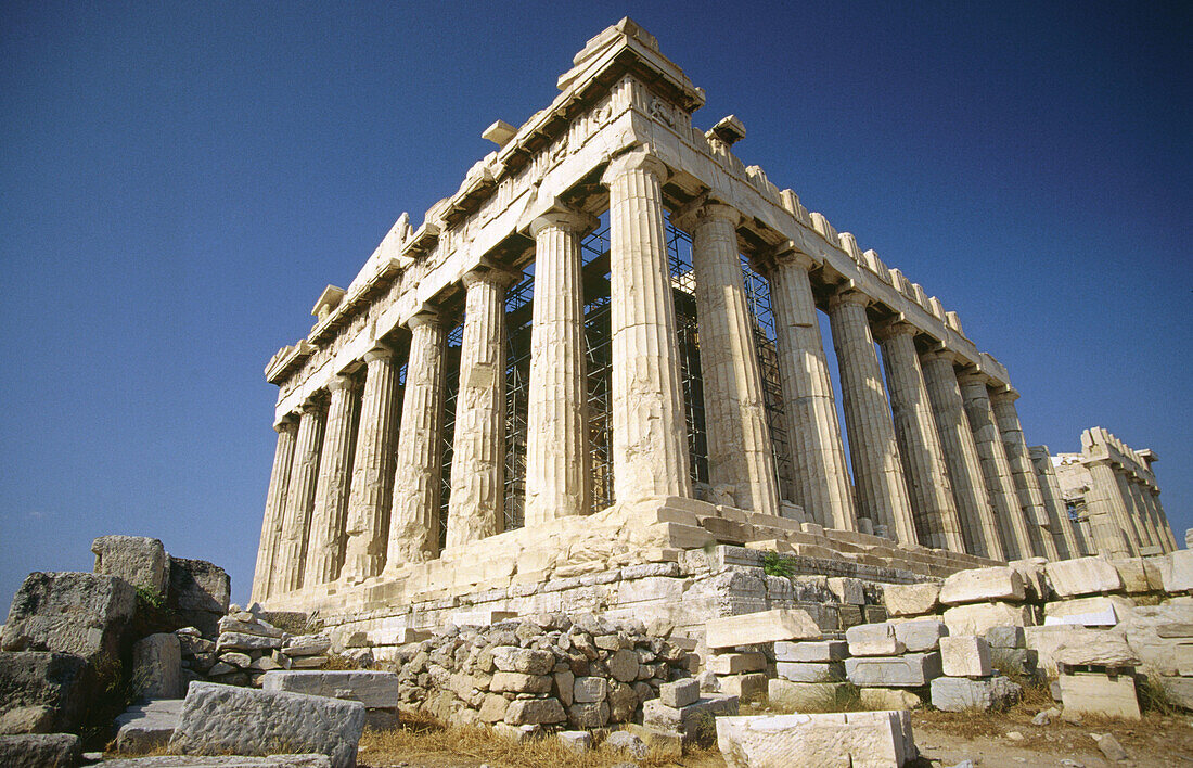 Parthenon auf der Akropolis. Athen, Griechenland