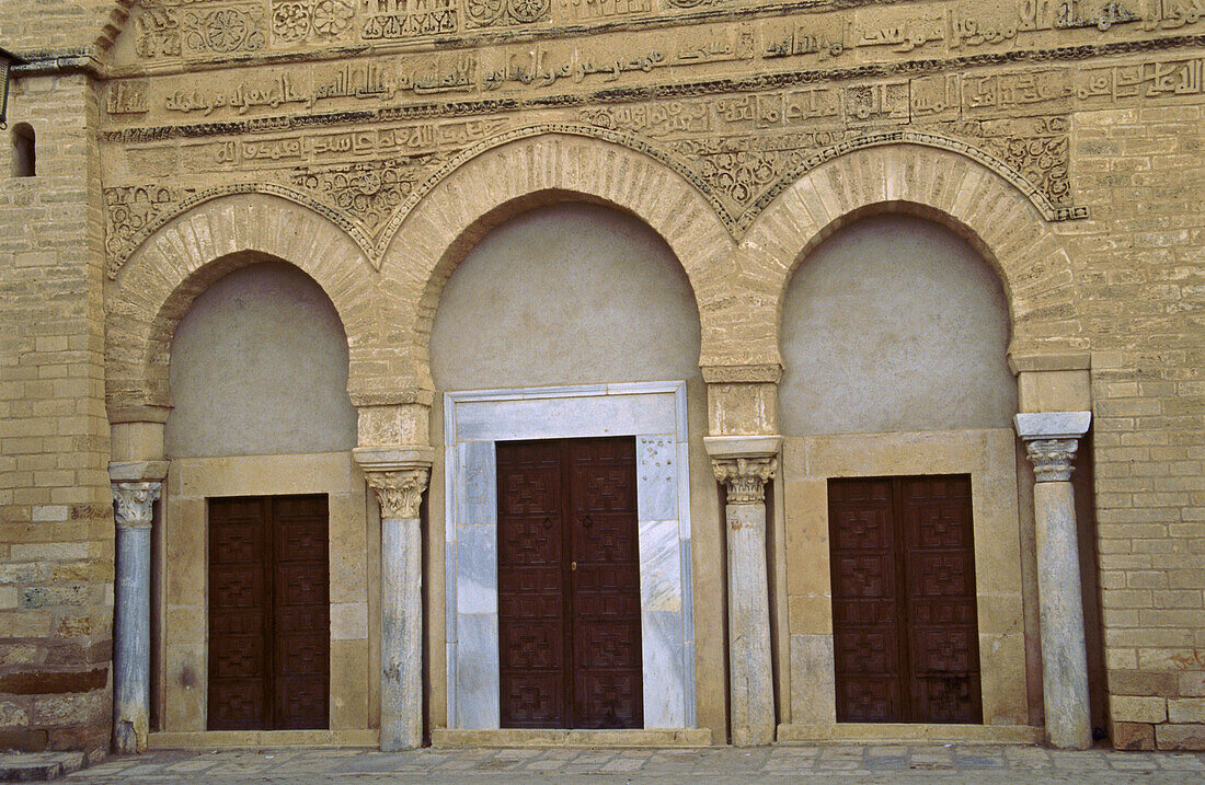 Mosque of Three Doors. Kairouan. Tunisia