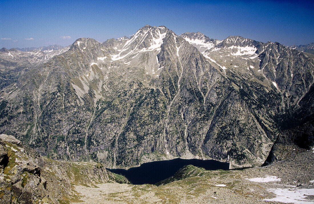 Punta Alta (3013 m). Boi. Pyrenäen-Gebirge. Provinz Lleida. Katalonien. Spanien