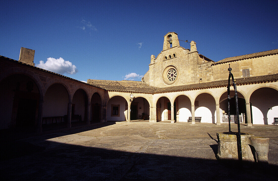 Heiligtum von Monti-Sion (s.XIV). Porreres. Mallorca. Balearische Inseln. Spanien