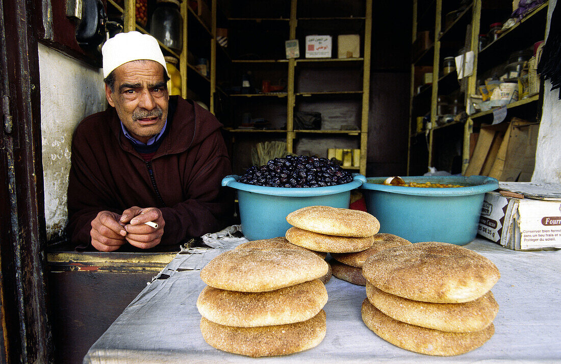 Fes Souk (Fes el-Bali). Marokko