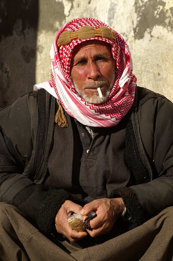 Baumwollpflanzer arabischer Herkunft. Harran. Südost-Anatolien. Türkei