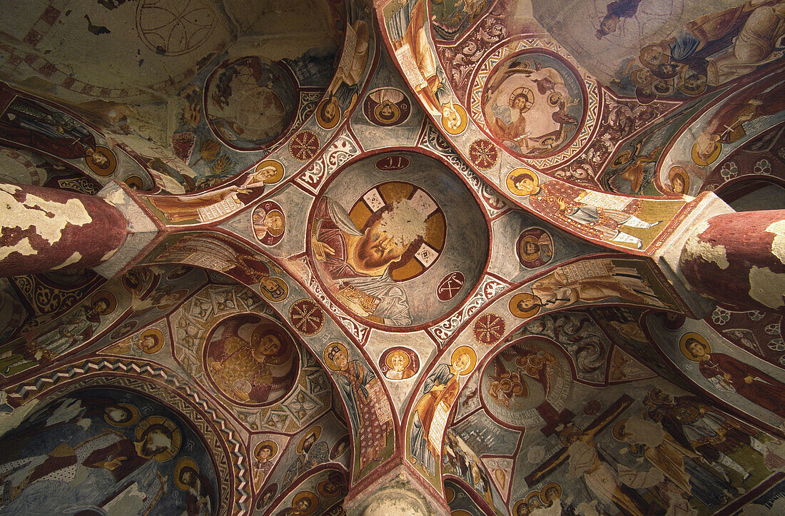 Elmali Kilise (Church of the Apple), Goreme Open Air Museum. Cappadocia, Turkey