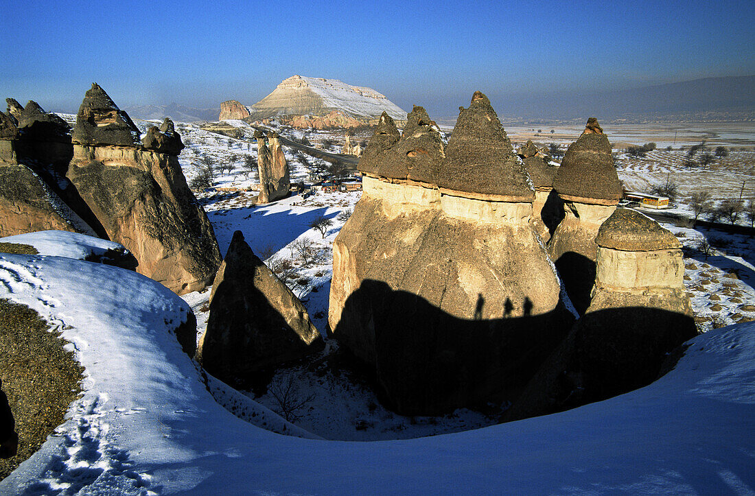 Fairy chimneys, Pasabagi, Devrent Valley, Zelve. Cappadocia, Turkey