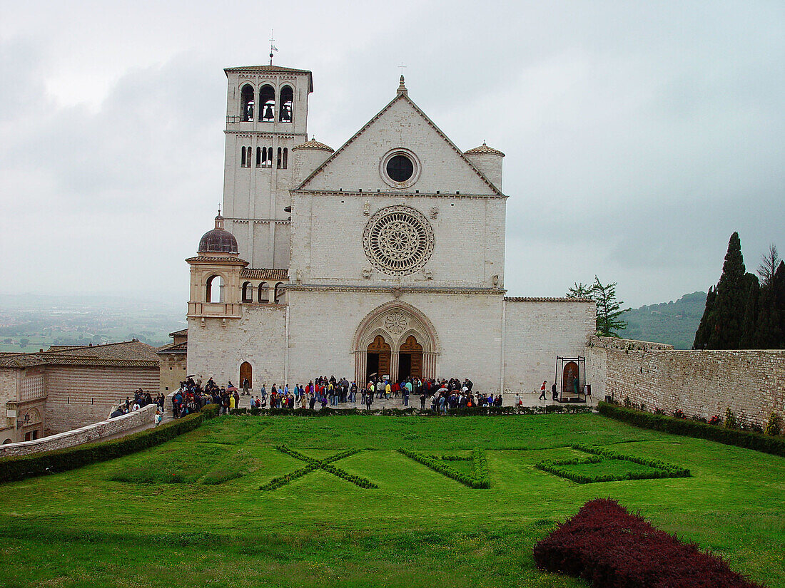 Basilica of Saint Francis. Assisi. Italy