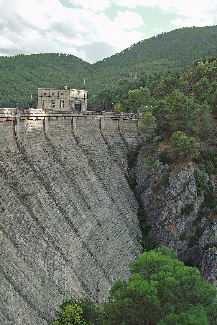Tranco dam. Sierra de Cazorla. Jaén province, Spain