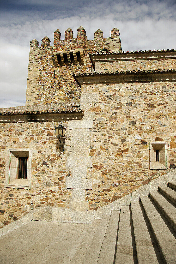 Torre del Bujaco (12th century), Cáceres. Extremadura, Spain