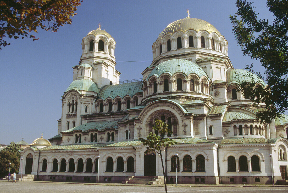 Alexander Nevski cathedral. Sofia. Bulgaria.