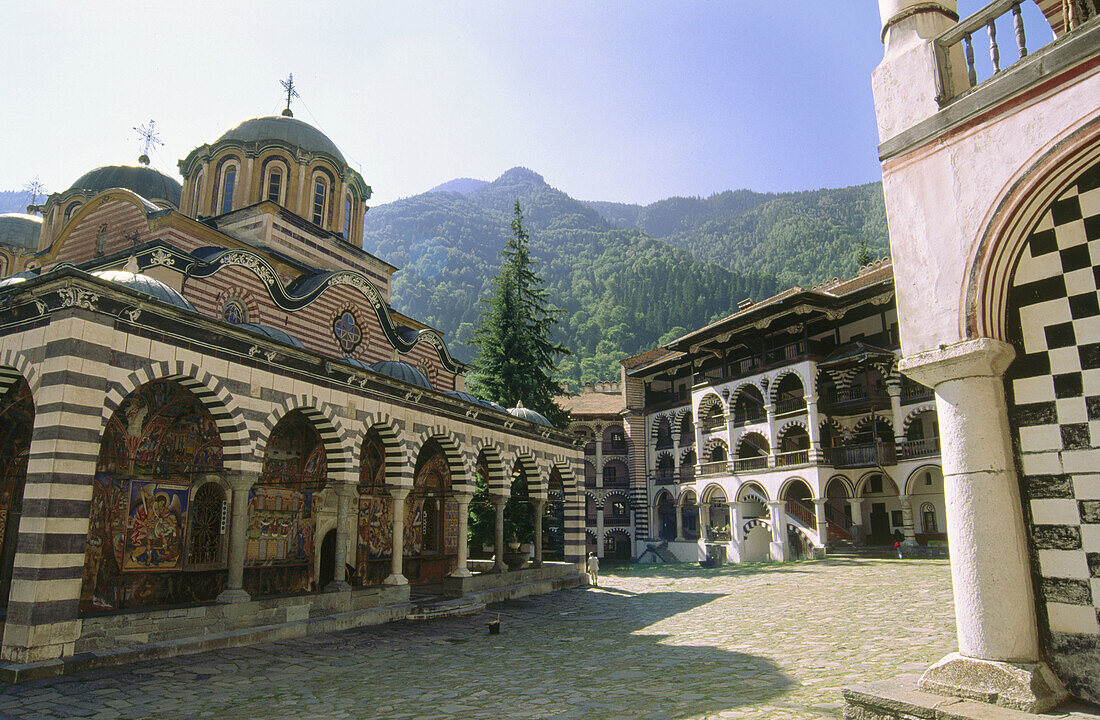 Rila monastery. World Heritage. Bulgaria.