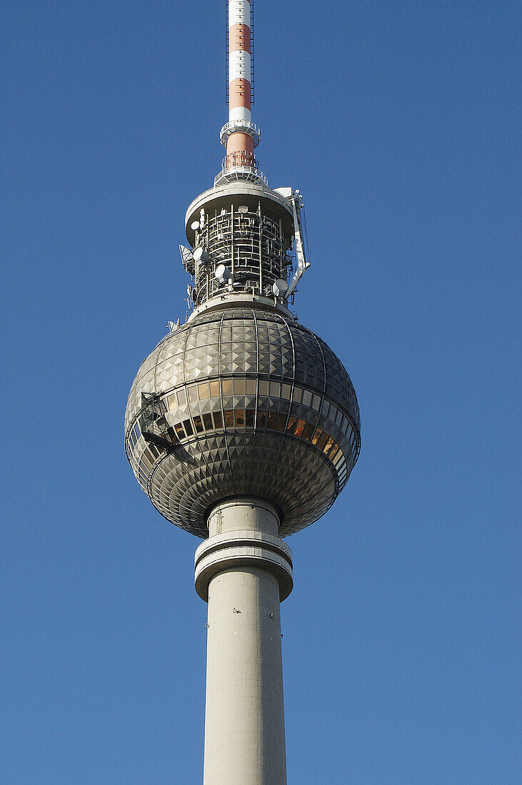 Fernsehturm (TV tower), Mitte. Berlin. Germany