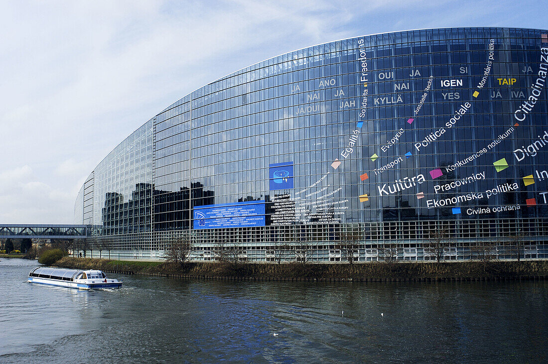 European Parliament. Strasbourg. France