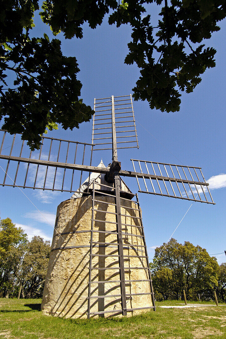 Windmill of Paillas. Ramatuelle near St.-Tropez. Riviera. France