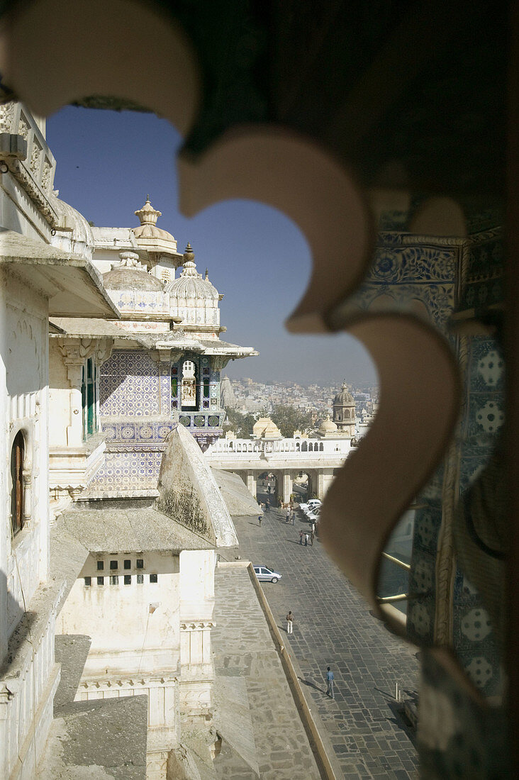 City Palace. Udaipur. Rajasthan. India