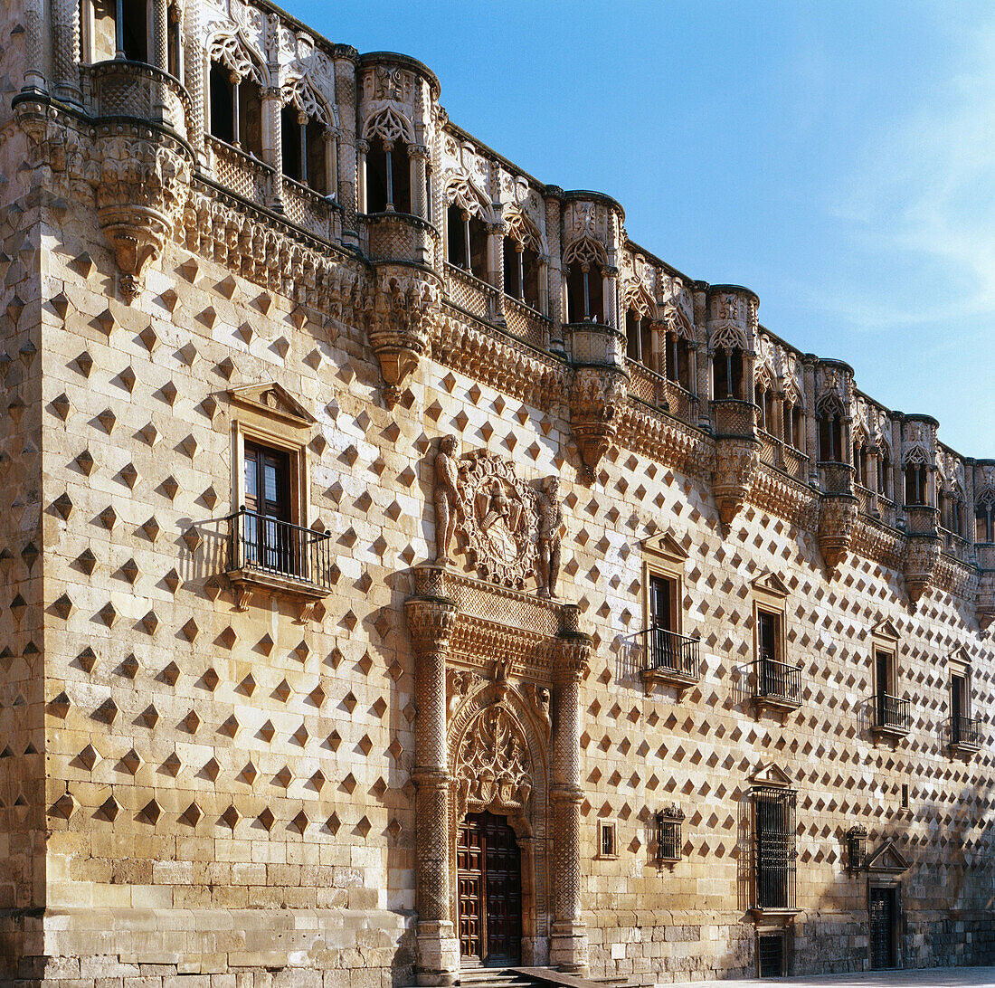Palacio del Infantado (1480-83) by Juan Guas. Guadalajara. Spain