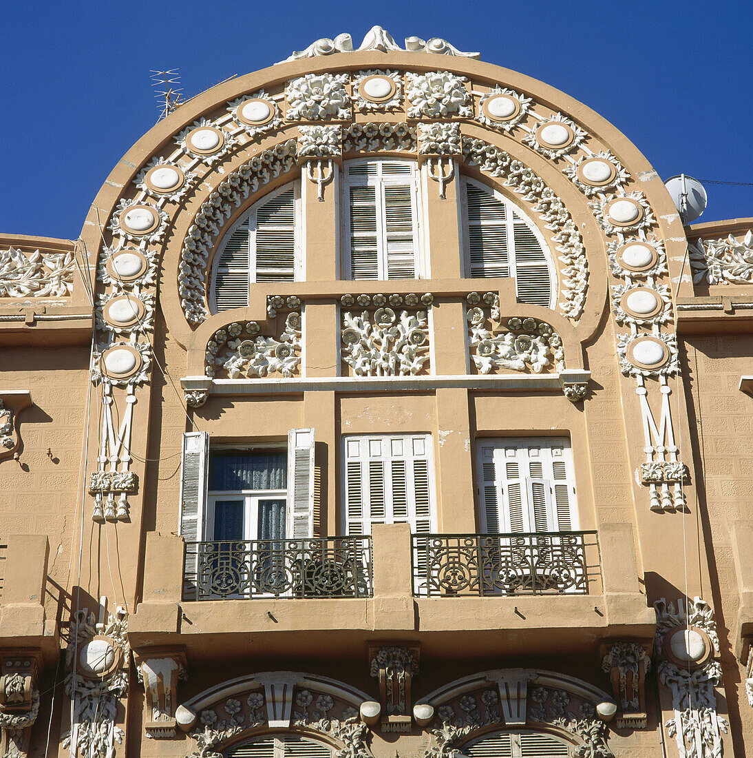 Art Nouveau building, Melilla, Spain
